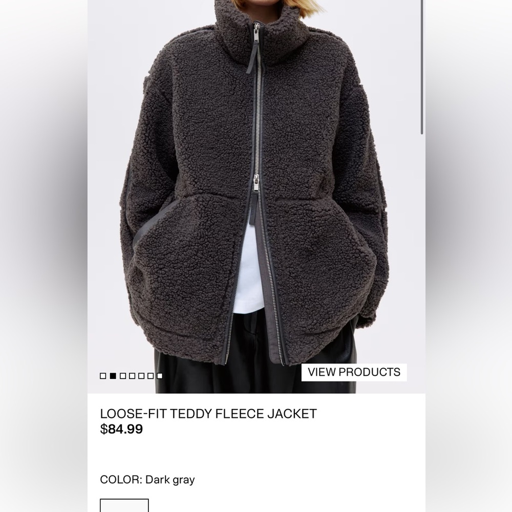 HM Teddy Fleece Jacket